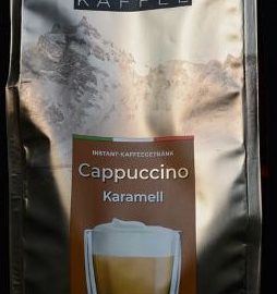 Cappuccino su karamelės skoniu